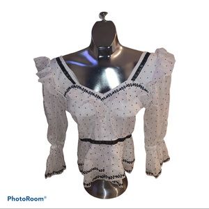 Love Sam Ruffled Top